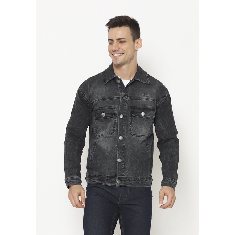 Spyderbilt Jaket Pria Hitam Jexology (MJCK053-BLK) Planetsurf