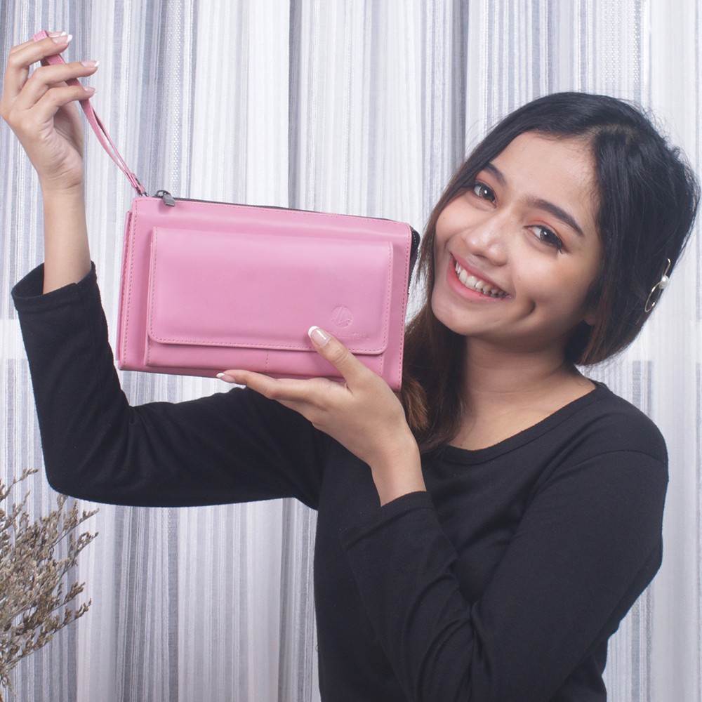 MARETTA PRECIOUS HAND BAG KULIT ASLI FUNGSIONAL DOMPET WANITA KULIT SAPI ASLI 100% PREMIUM AH01