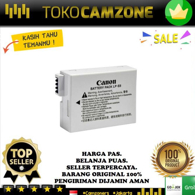 Canon Battery Lp-E8 Nobox