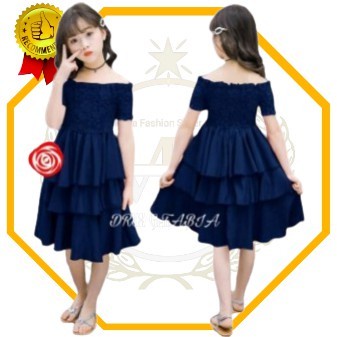 Gaun Anak - Pesta 7 Brokat Dress Natalan Tahun Ulang Baju Termurah Anak 8 9 Import