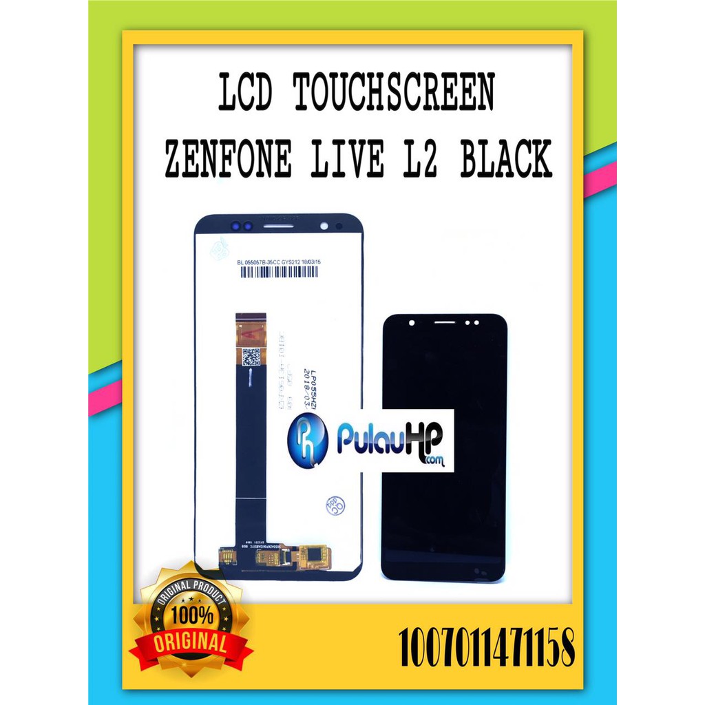 LCD TOUCHSCREEN ASUS ZENFONE LIVE L1/L2 ZA550KL BLACK