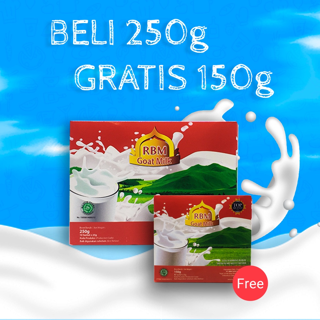 RBM Goat Milk Etawa Susu Bubuk Kambing