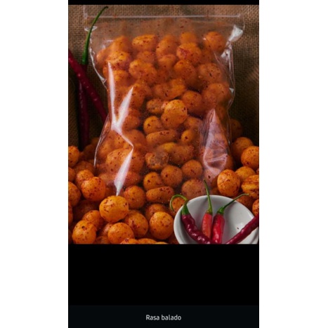 

Keripik Bola Singkong rasa Balado