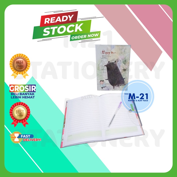 

DIARY A5 KANCING 223619