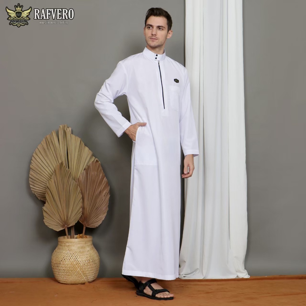 jubah ELVANO baju gamis haramain jubah pakistan jubah arab jubah terbaru 2021 JUBAH GAMIS PRIA BUSAN