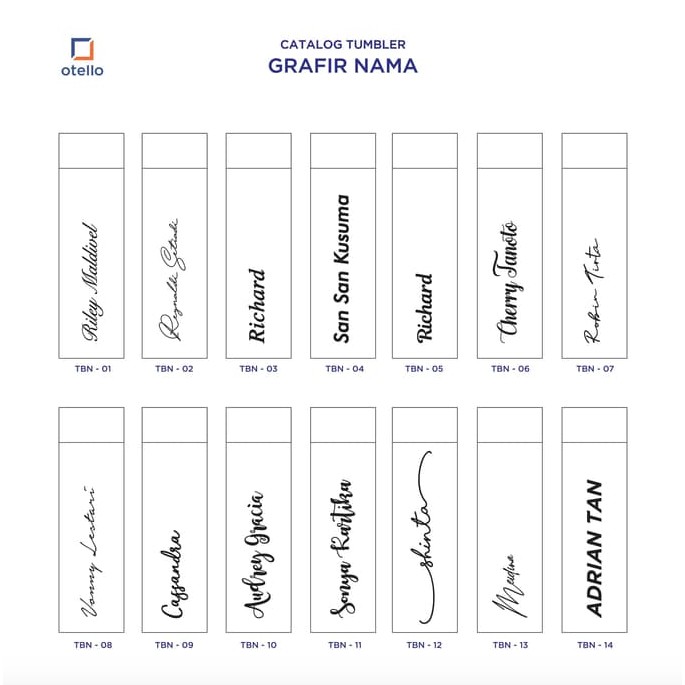 Tumbler Custom Grafir Nama | Dakota Custom Vacuum Tumbler | Termos Stainless Tumbler Custom Nama