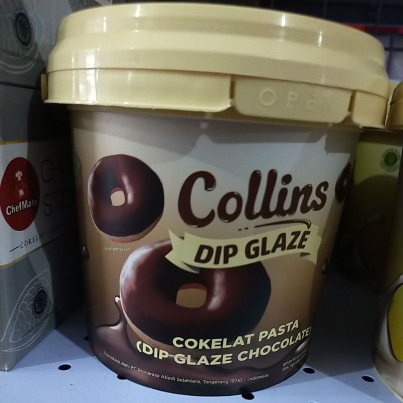 

Collins Dip Glaze Dark Chocc All Varian 1 Kg