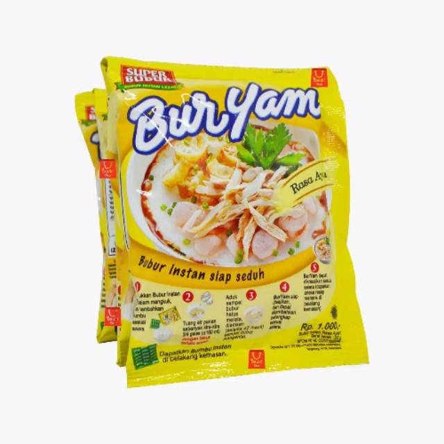 

Super Bubur BURYAM 10 sachet x 27g