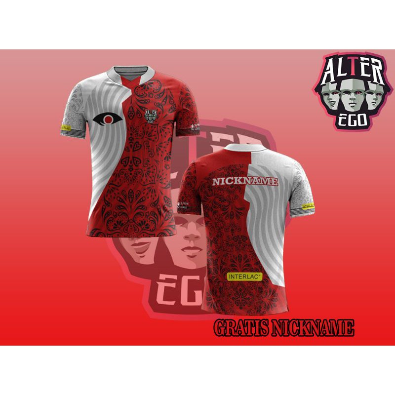 Kaos Jersey Gaming Alter Ego
