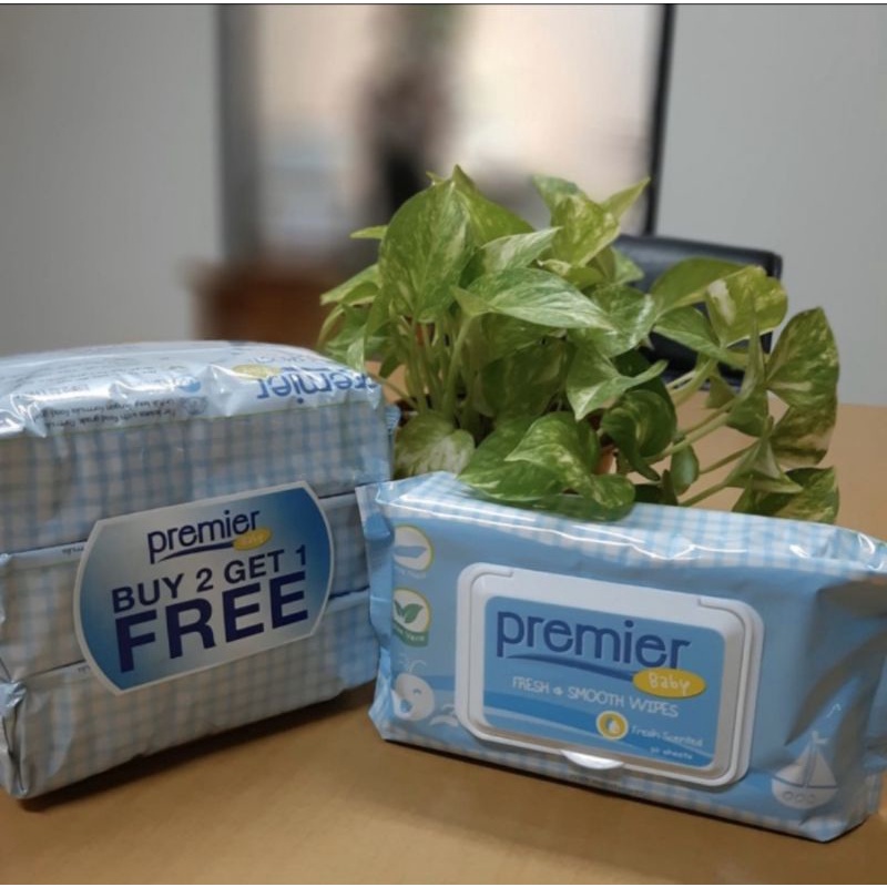 PREMIER Soft &amp; Smooth  Dan Fresh &amp; Smooth Wipes 50s