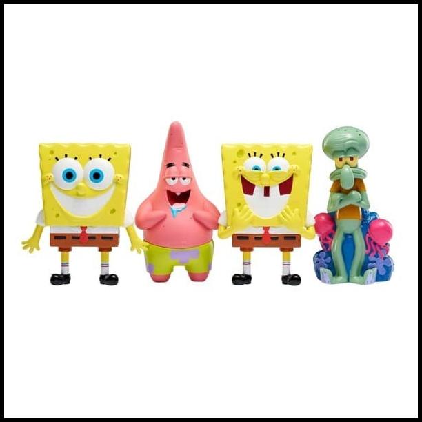 SpongeBob SquarePants Squeazies Mainan Squishy Patrick Squidward