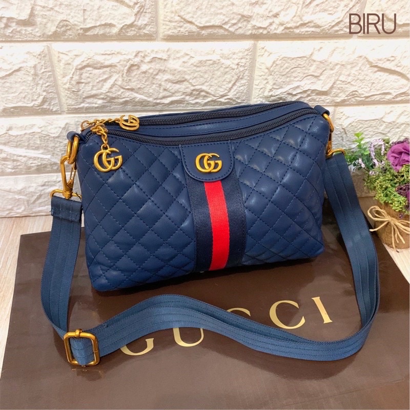 Tas Slempang Gucci 2 Ruang Import
