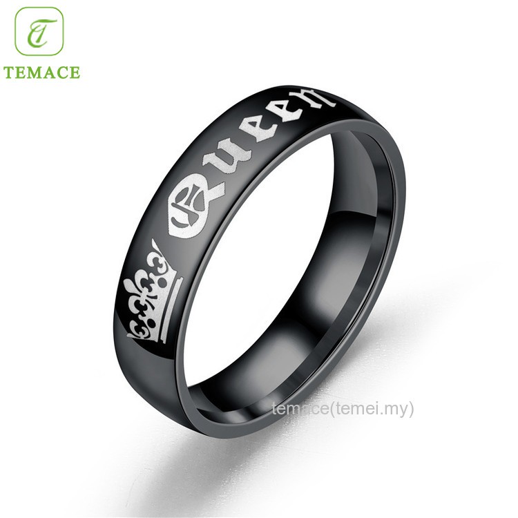 Cincin tangan titanium c05 black silver keren cowo cewe