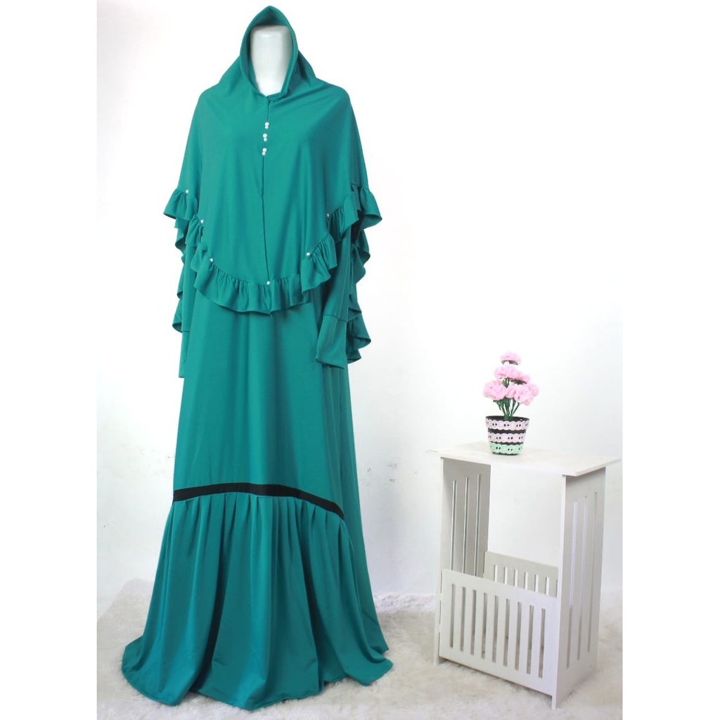 GAMIS SET SYARI JERSEY rempel SET LISTIANI