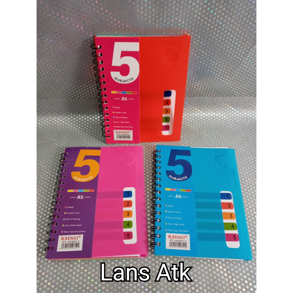 

Memo - Notebook Spiral A5 Kayagi KY-A58812