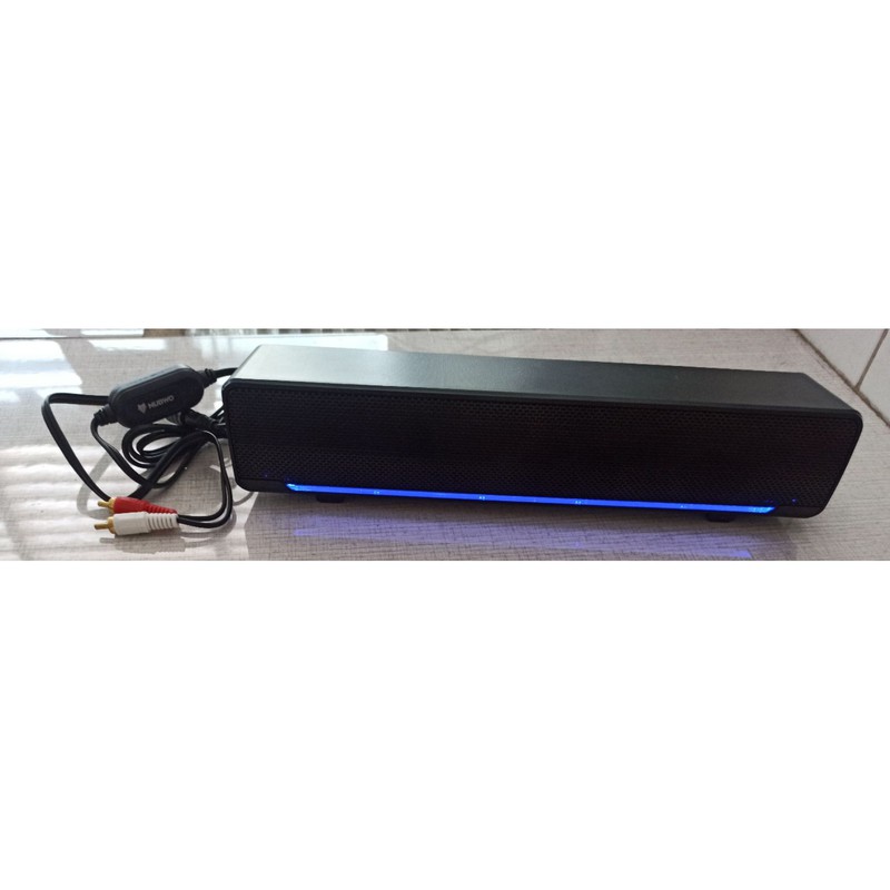 Speaker aktif Soundbar hifi stereo bass membran colok tv dvd hp laptop Lenovo Sound bar