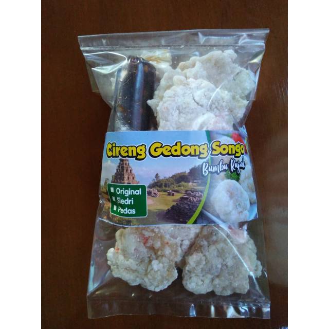Cireng gedong songo bumbu rujak