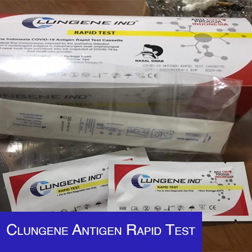 Clungene | Rapid Test | Antigen | COVID-19 | Box