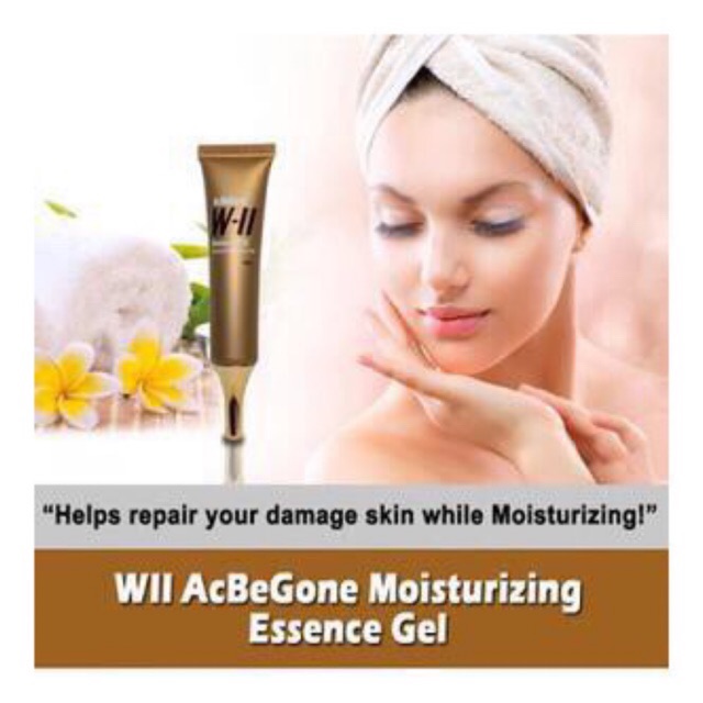 WII Acbegone penghilang jerawat (mois, cleanser, masker)