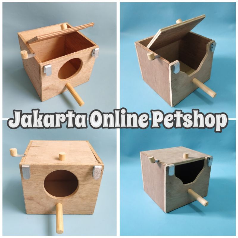 Glodok sarang burung finch sarang kotak glodok burung klodok kotak