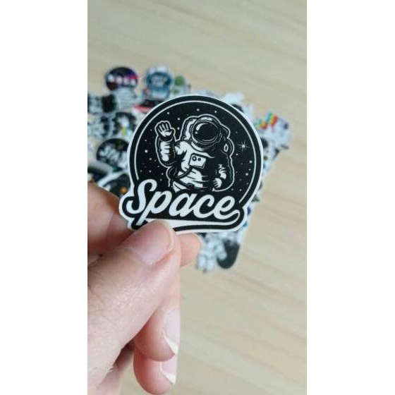 

➤FRESHH!!➤ SPC - Sticker Space / Stiker Astronot astronout galaxy planet **V