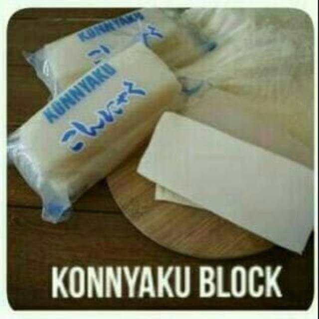 KONNYAKU BLOCK BIRU