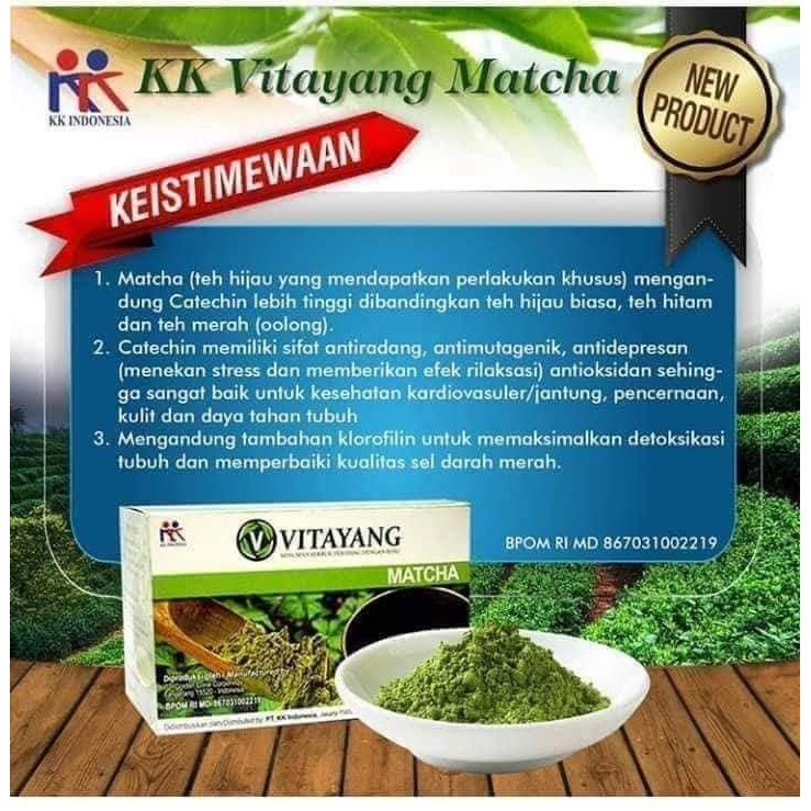 Minuman kesehatan KK Indonesia Vitayang Matcha KK Kerbuk Kedelai kk Coffee 5 in 1 kk White Coffee original kk Indonesia