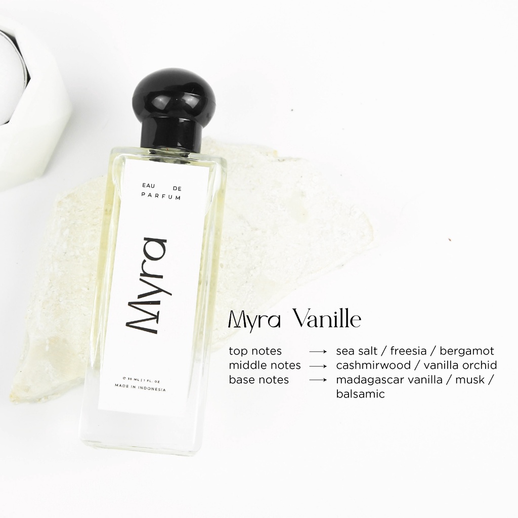 Myra Parfume VANILLE -  Parfum Wanita - Parfume Unisex