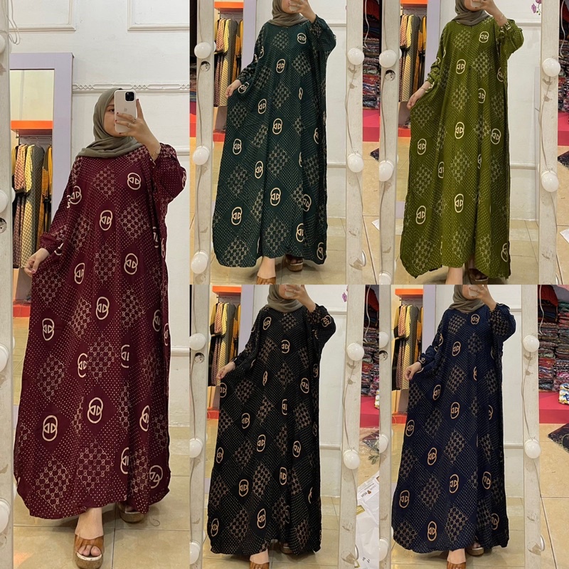 Kaftan Santung Dior, cannel, LV 858