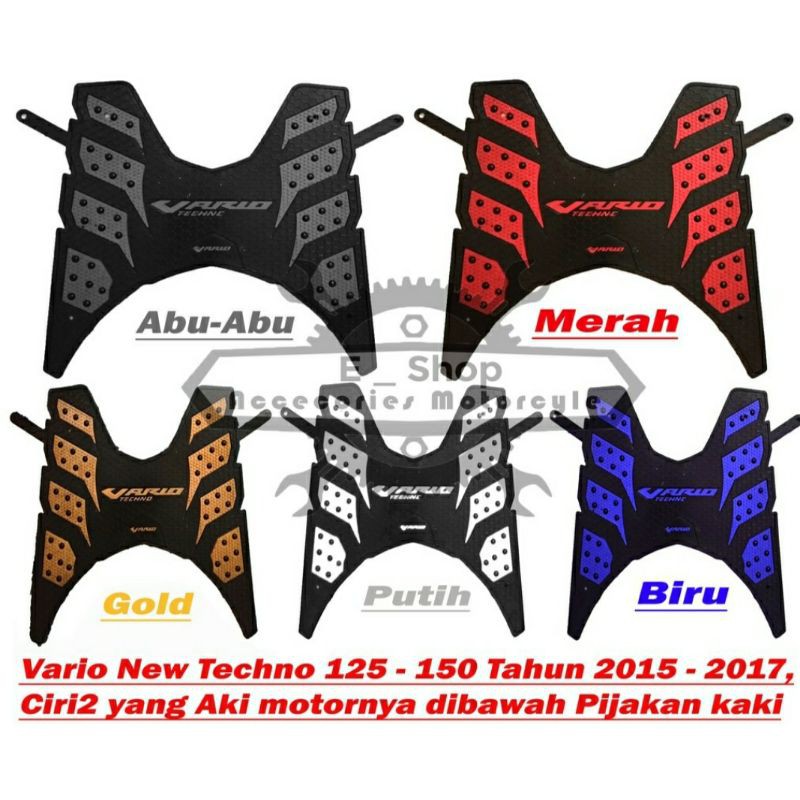 Monster Karpet Honda New Vario 125 - Vario 150 Tahun 2015 - 2017