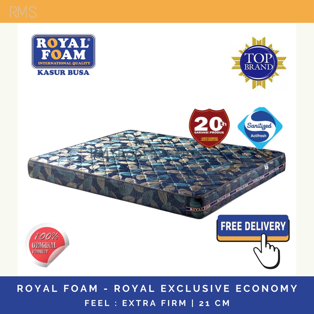 Royal Foam Kasur Busa EXCLUSIVE ECONOMY / REE Royal Faom / Orthopedic