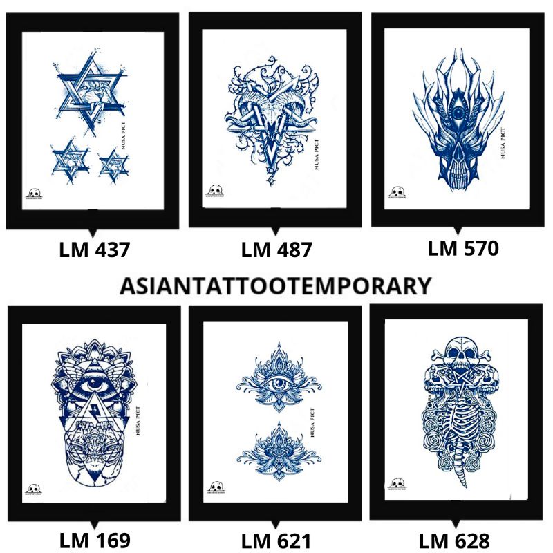 SEMI PERMANEN &quot;ILLUMINATI-ALL SEEING EYE-SATANIC-PENTAGRAM-BAPHOMET&quot;