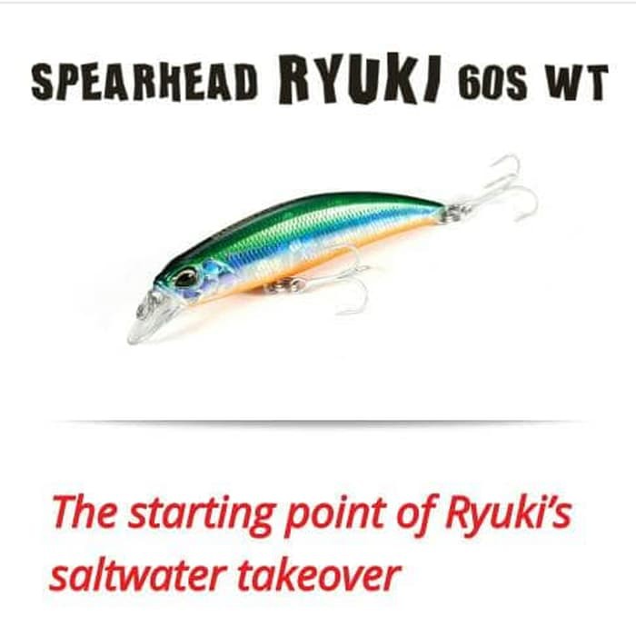 Lure Duo Spearhead Ryuki 60S Sw | Umpan Pancing | Mancing | Murah