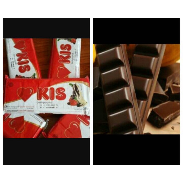 

Coklat Batang KIS Dark & White| Cokelat Blok Compound 250gr