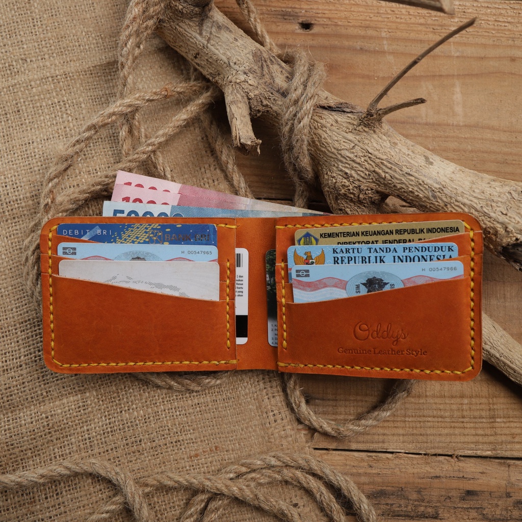 Dompet Pria Kulit Asli Original - Robson Wallet Havana Version