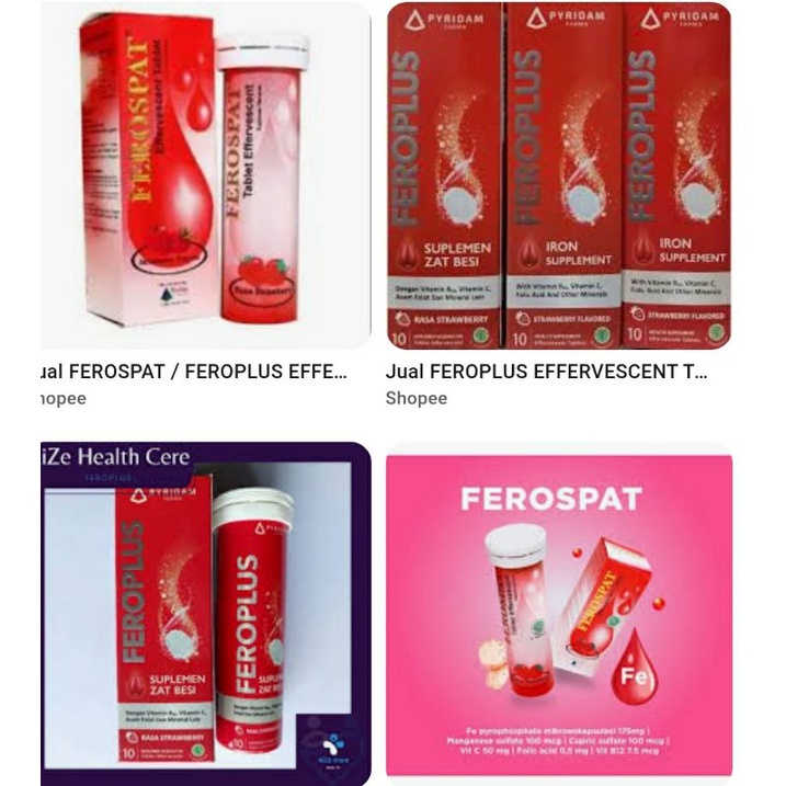 FEROSPAT / FEROPLUS NEW HARGA PER TUBE