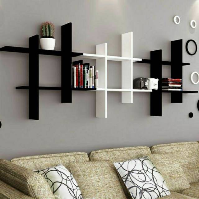 Rak Pot Bunga Kaktus Sudut Susun Dari Kayu Papan Love Bertingkat Besi Bentuk Tempel Dinding Unik b