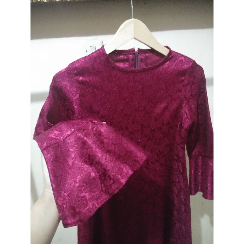 Preloved Gamis Pesta Anak umur 10 tahun