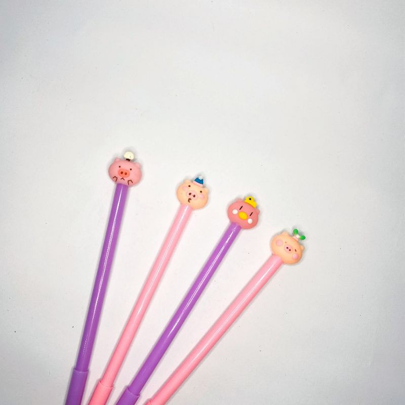 

PIG INK PEN 0.38mm// PULPEN GEL BABI// PULPEN GEL//PULPEN LUCU