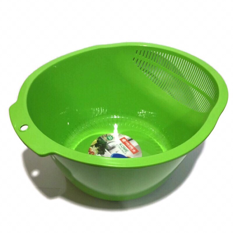lion star kome strainer/wadah cuci beras /wadah cuci sayur dan buah