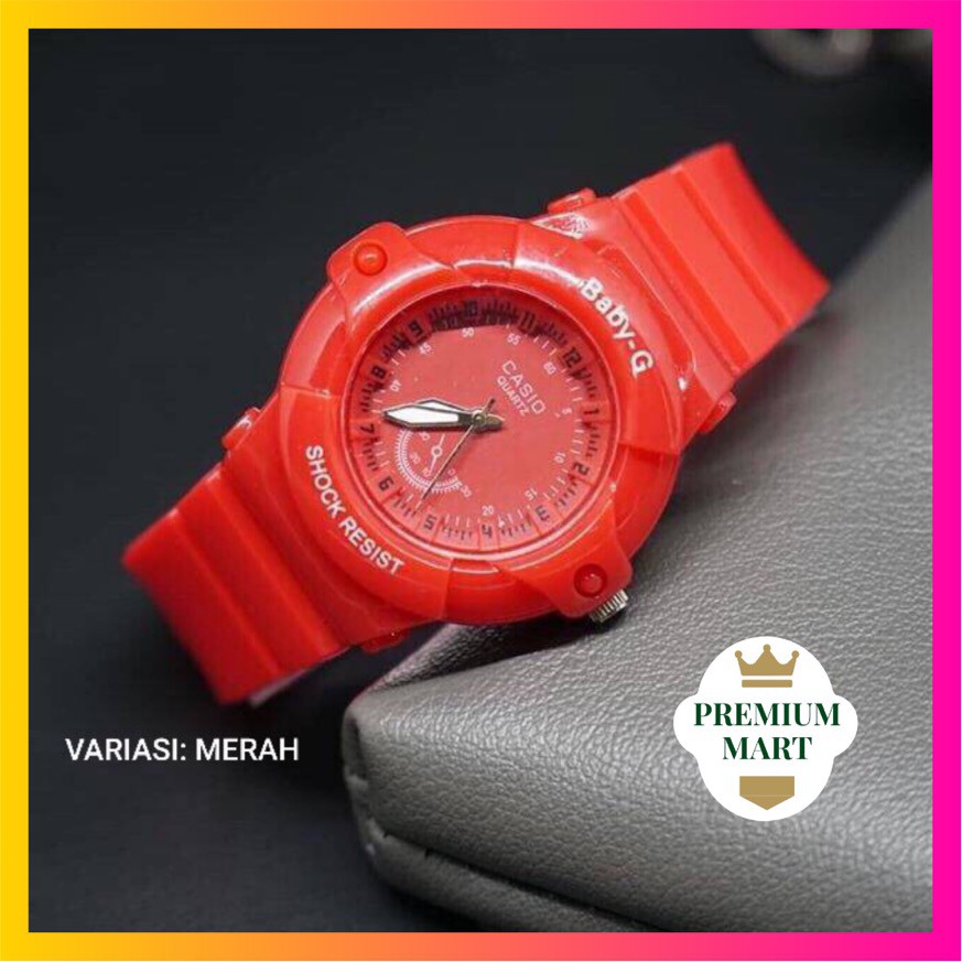 Jam Tangan Unisex Analog Casio Shock Baby C Shock Water Resist