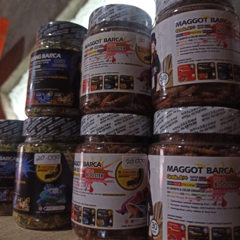 El Barca Feed Maggot Dan Udang Kering