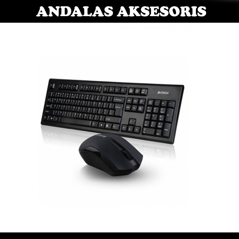 Keyboard Mouse Wireless 3000n A4Tech