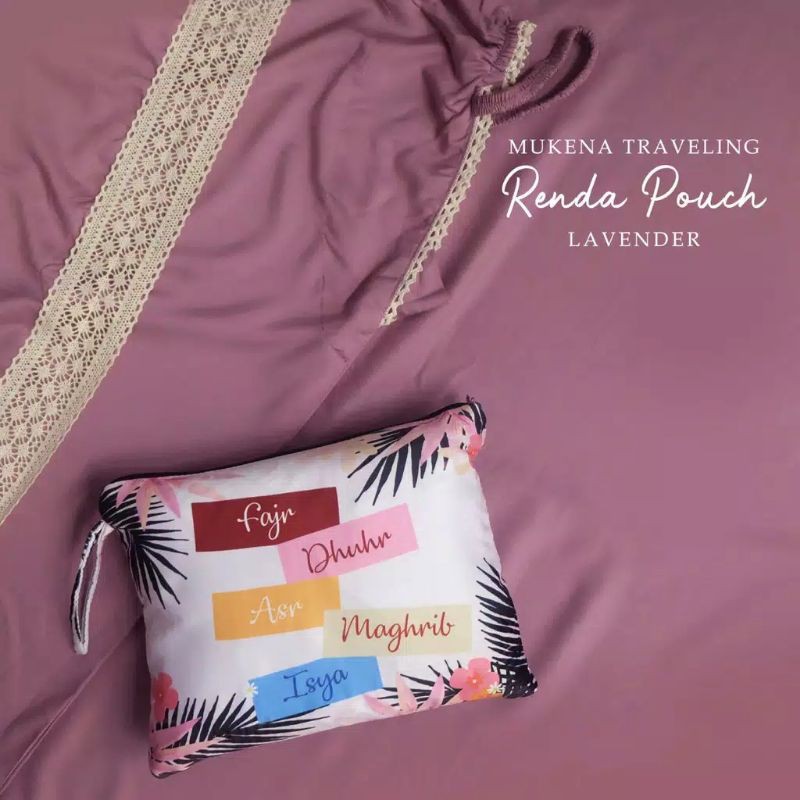 Mukena Pouch Renda Rayon