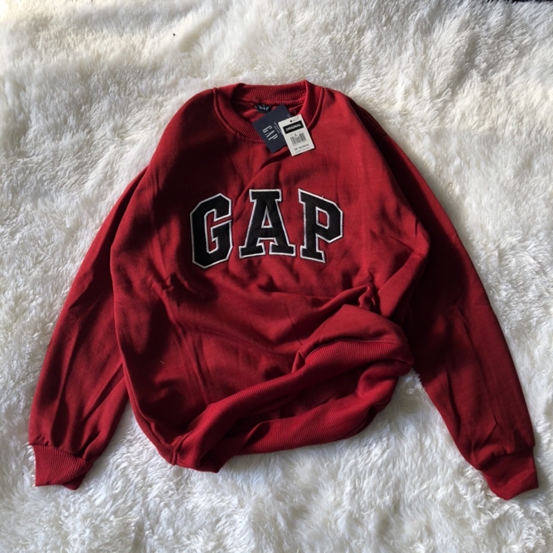 SWEATSHIRT CREWNECK GAP BANYAK VARIAN WARNA FULLBORDIR&amp;FULLTAG ORIGINAL PREMIUM