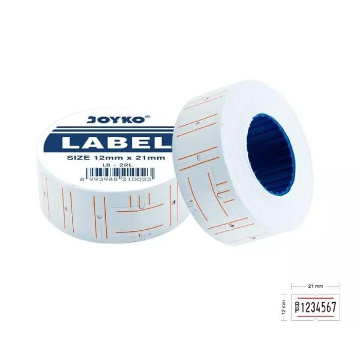 

Label Harga Joyko LB-2RL/ price label (isi 10pc)