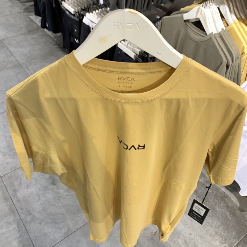 KAOS PRIA RVCA ORIGINAL RVCA MINI FLIPPED SS TEE