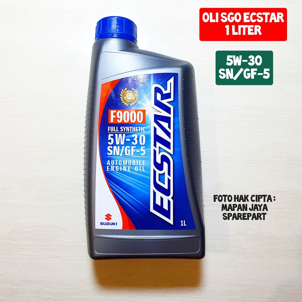 OLI SGO MESIN SUZUKI ECSTAR 5W-30 - 1 LITER - SN/GF-5