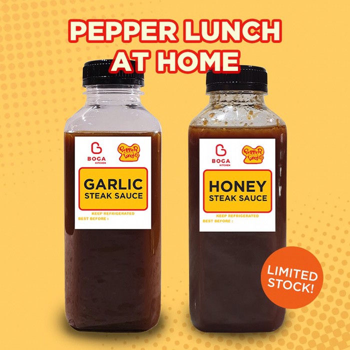 

PEPPER LUNCH Combo Steak Sauce (Garlic & Honey)