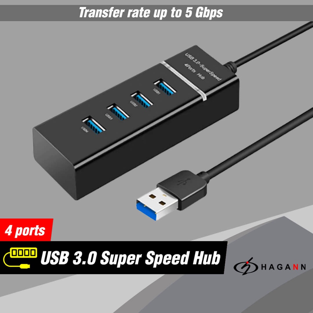 USB 3.0 Hub 4 Port High Speed / USB Hub 4 Slot Data Super Speed USB3.0